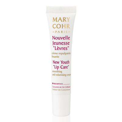 New Youth Lip Care <br><span>Plumps up and smooths lip contours</span> - Mary Cohr