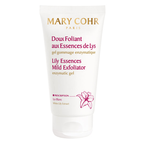 Mary Cohr Gentle Facial Scrub | Exfoliating scrub | Lily essence | Sensitive skin type - Mary Cohr