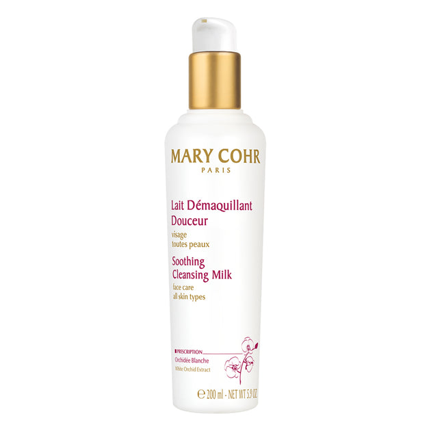 MARY COHR ソフニングクレンジングミルク&ローション 200ml Mary Cohr Facial Milk Cleanser | Make up remover