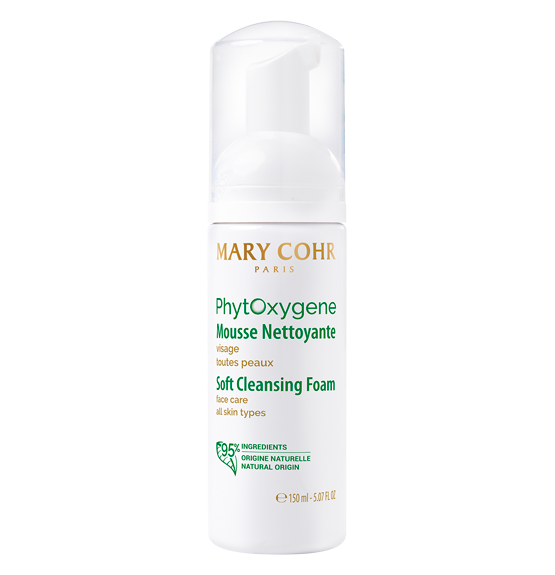 Mary Cohr PhytOxygene Cleansing Foam | 150 ml | Suitable for Alll Skin Types |Best for Dehydrated Skin