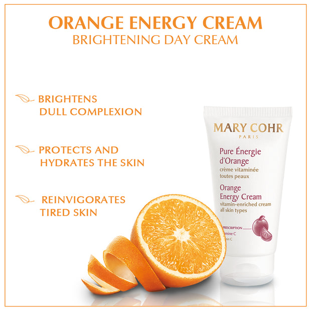 Orange Energy Cream<br><span>Your skins morning dose of orange juice</span>