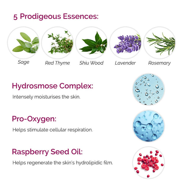 Mary Cohr Facial Essence | 5 essential oils infused | Moisturizing | Rejuvenating | All skin types