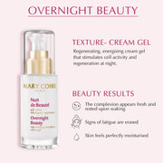 Overnight Beauty<br><span>Regenerating, energising cream gel</span>