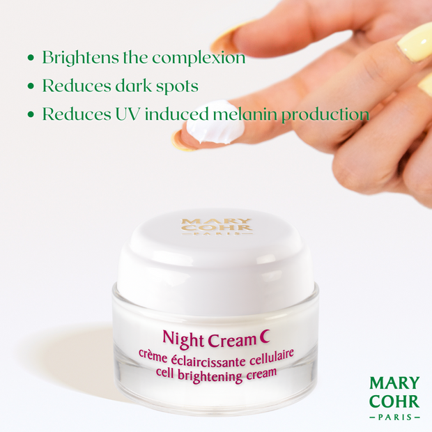 Mary Cohr Facial Night Cream | For brigthening & replenishing | All skin types